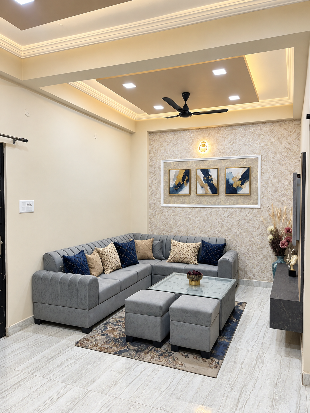 2 BHK Flat - Master bedroom - alternate angle
